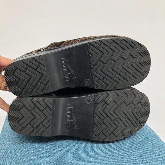 Dansko Vegan Professional Paisley Tapestry Velvet Clogs size 7.5-8 - Picture 4 of 16